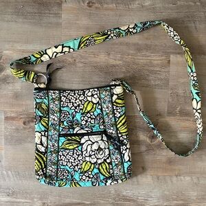 Vera Bradley Hipster Crossbody - Retired Island Blooms Print
